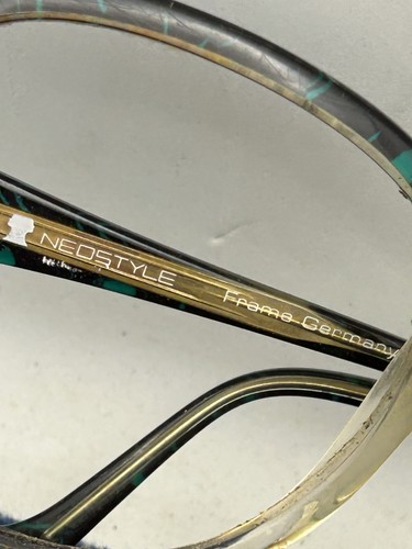 Gafas De Colección NEOSTYLE Beauty 53/484 C. Cristal Verde y Negro 56mm Alemania - Imagen 2 de 20