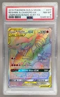 2019 Pokemon Sun & Moon Unbroken Bonds 217 Reshiram Charizard GX PSA 8 1613
