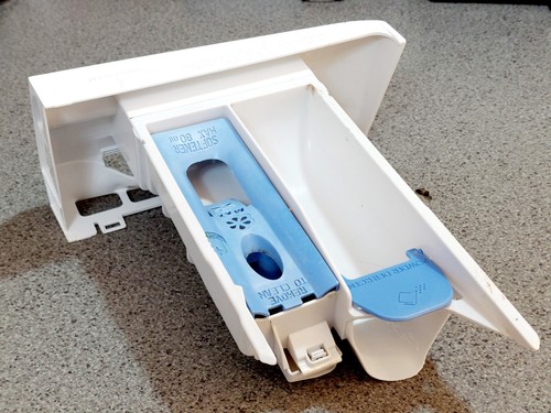 Cassetto Cassettino Vaschetta per Lavatrice Rex Electrolux RWP 105205 W - Foto 8 di 8
