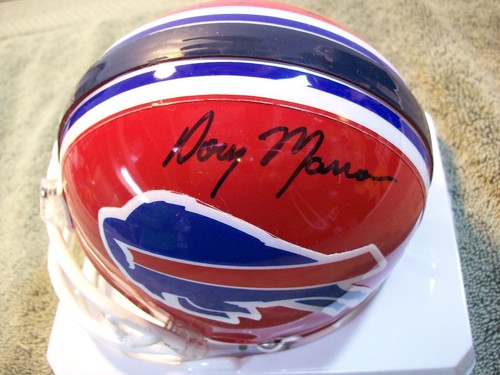 DOUG MARRONE BUFFALO BILLS SIGNED MINI HELMET W/COA - Picture 2 of 2