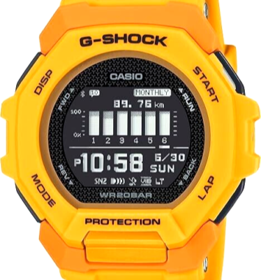 時計 CASIO G-SHOCK G-SQUAD GBD-300-9JF CASIO G-SHOCK G-SQUAD GBD-300-9JF Black Bluetooth Men's Watch New