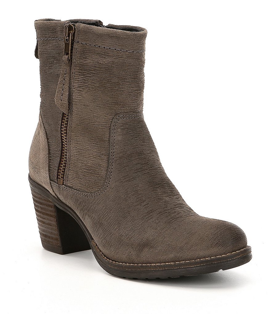 NIB Taos Footwear Shaka 2 Embossed Suede Block Heel Booties Grey Sz 10 -10.5 NIB Booties Taos Footwear Shaka 2 Embossed Suede Block Heel Booties NIB Grey Sz 10 -10.5 666254