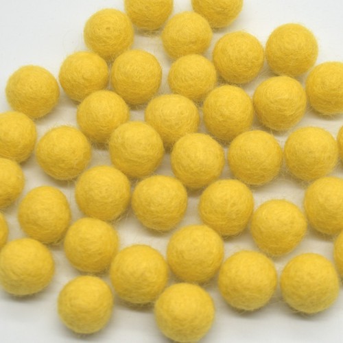 100% Wool Felt Balls - 1.5 cm – 100 pcs – Pick & Mix 90 Colours – Craft Supply - Picture 25 of 93