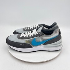 Nike Waffle One Men Size 11.5 DA7995 003 Cool Grey Blue Lightning Training Shoes