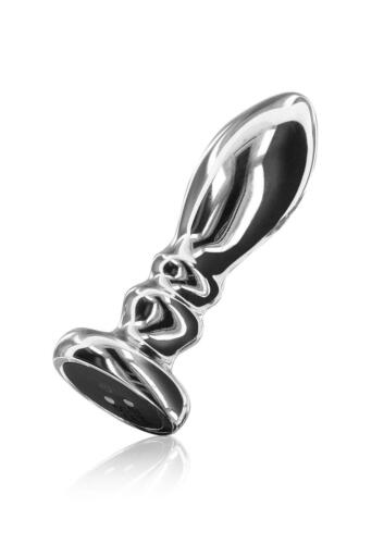 Plug anale vibrante dilatatore in metallo butt indossabile mini dildo vibratore - Picture 2 of 7