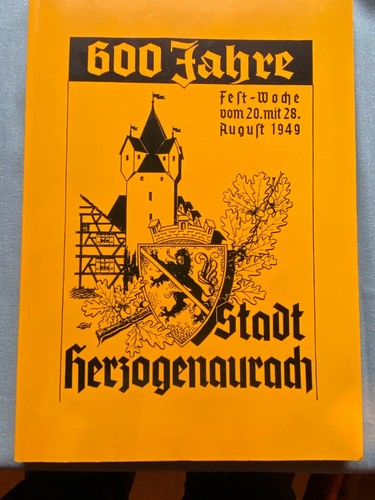 Stadt Herzogenaurach 600 Jahre Festwoche 1949 R2.10 - Bild 1 von 6