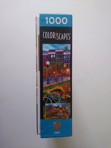 JIGSAW PUZZLE - "AMSTERDAM LIGHTS" - Master Pcs - 1000 Pcs - NEW - Picture 4 of 8