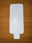 Front Screen Seal For iPhone 17 16 15 14 13 12 Pro Max White Paper Sticker Lot