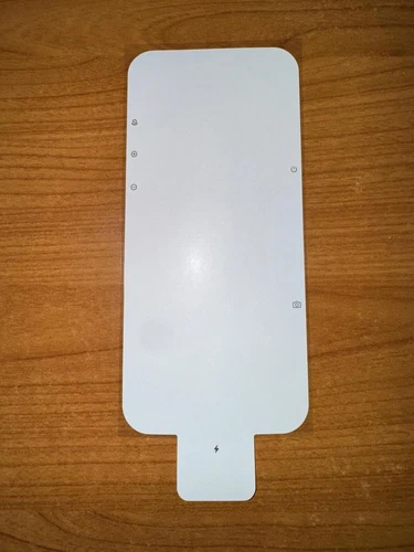 Front Screen Seal For iPhone 17 16 15 14 13 12 Pro Max White Paper Sticker Lot