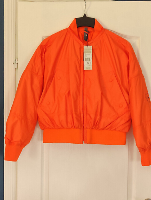 ADIDAS by Stella McCartney Orange Woven Bomber Jacket S | eBay ADIDAS by Stella McCartney Orange Woven Bomber Jacket S | eBay