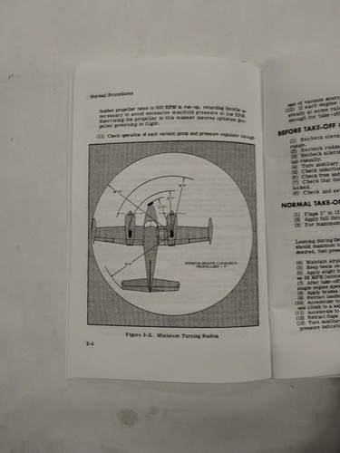 Cessna 1959 Model 310C Owner's Manual-Reproduction - Bild 12 von 20