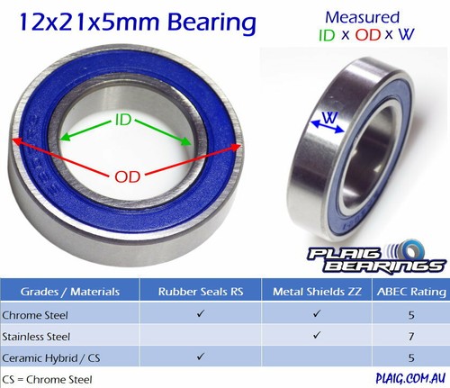 Aussie Bearings - Precision High Speed Bearings - Heat Resistant Proven Quality - Picture 55 of 90
