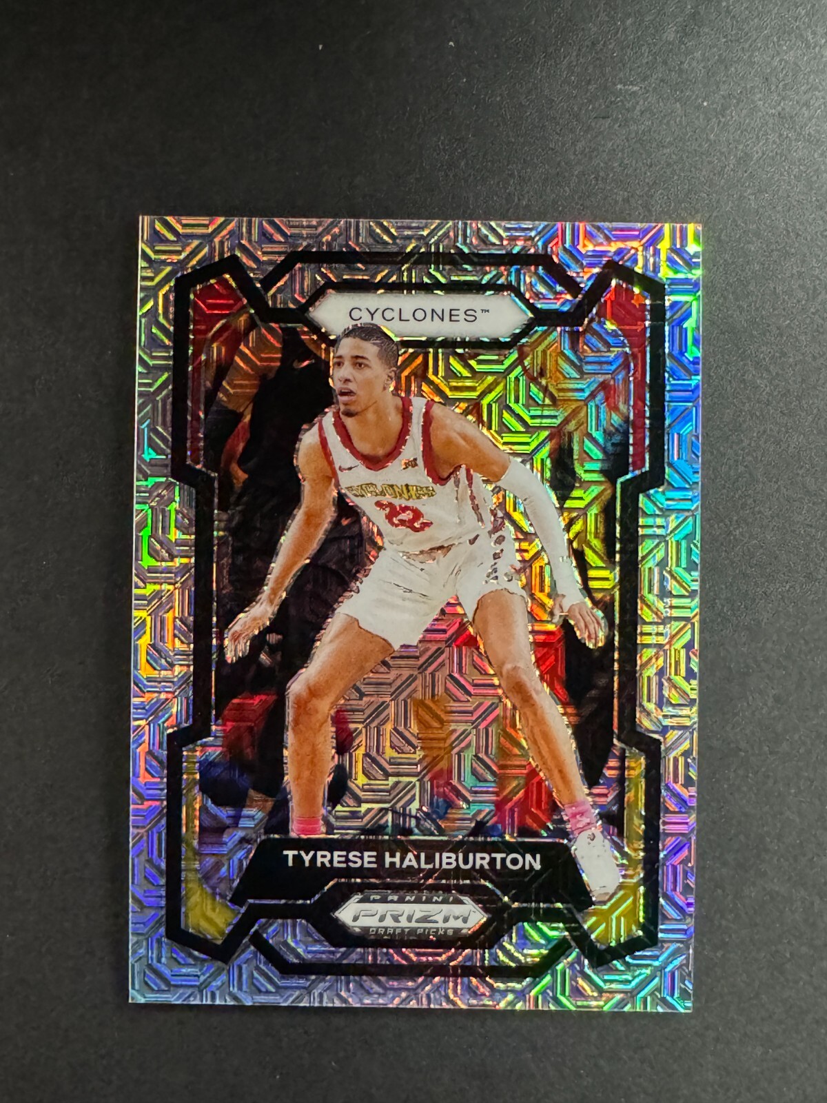 Tyrese Haliburton 2024 Panini Prizm Draft Picks Mojo /25 #65