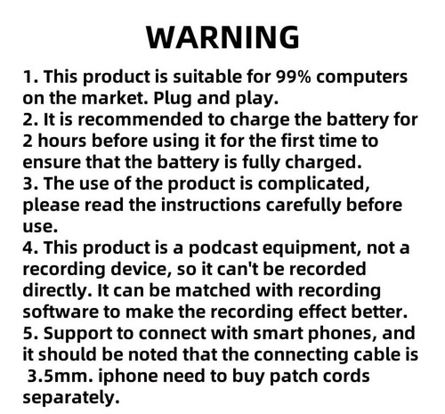 Podcast Equipment Bundle Microphone Recording Studio Condenser Set For Streaming - Picture 5 of 7