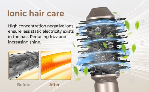 Multi-Haarstyler Föhn Luftstyler Haartrockner 6 In 1 Automatischer Lockenstab DE - Bild 6 von 24