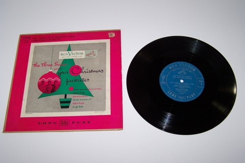 THE THREE SUNS, Present Your Christmas Favorites, 33-1/3 LP RCA Victor LPM 52 - Imagen 1 de 10