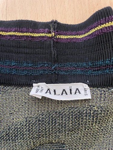 ALAIA Fashion Show Collection 1991 Butterfly Patterns. Vintage - Bild 4 von 10