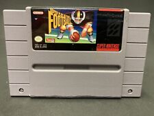 Super Play Action Football (Super Nintendo Entertainment System, 1992) SNES