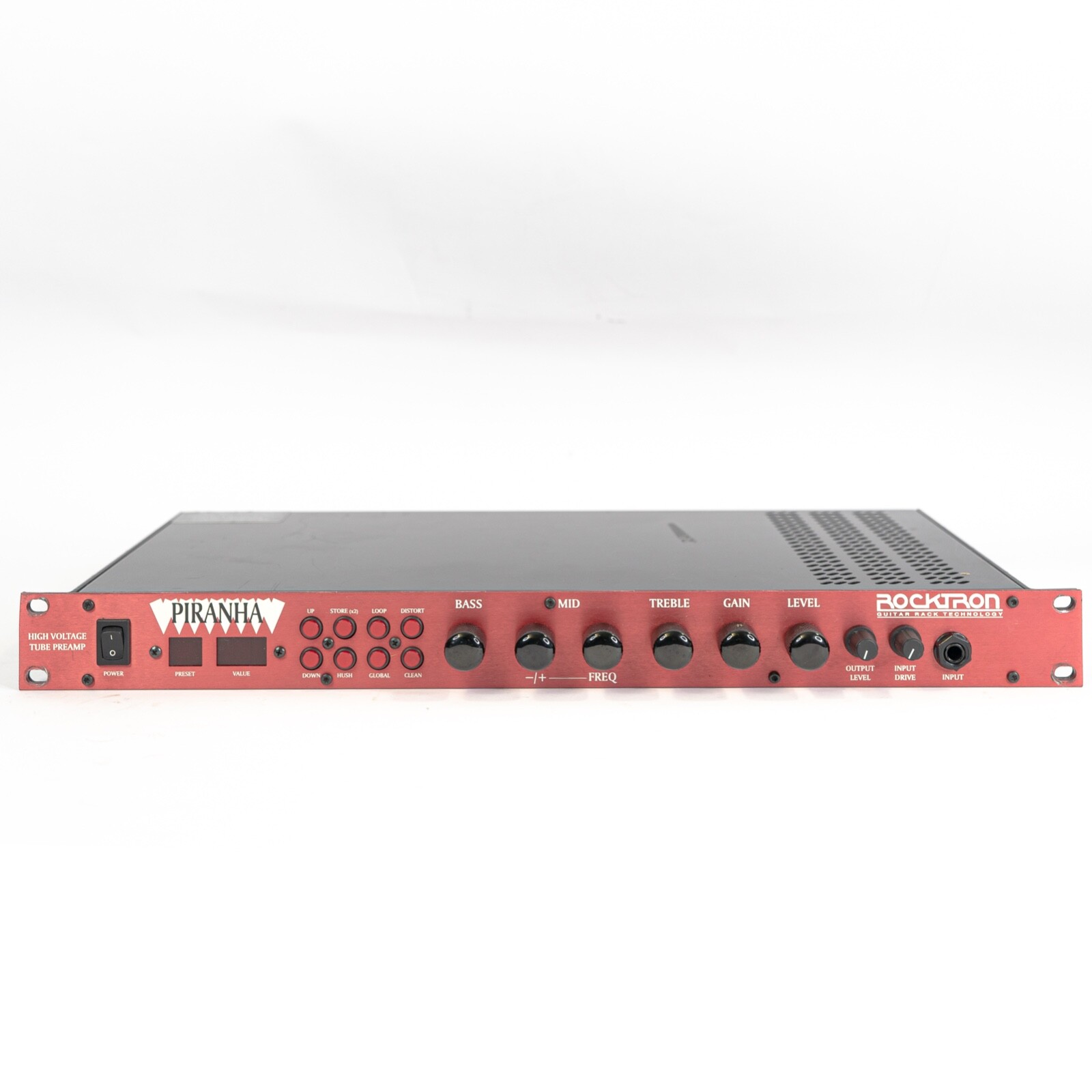 Rocktron Piranha High Voltage Tube Preamp Rackmount Distintec