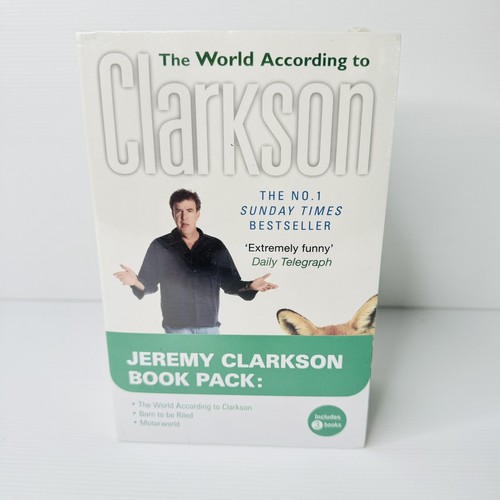 Jeremy Clarkson Book Pack NEW SEALED 3x Paperback Book Lot Motoring Humor Comedy - Picture 2 of 7