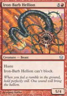 Iron-Barb Hellion x1 - Fifth Dawn - Light Play, English - Fifth Dawn