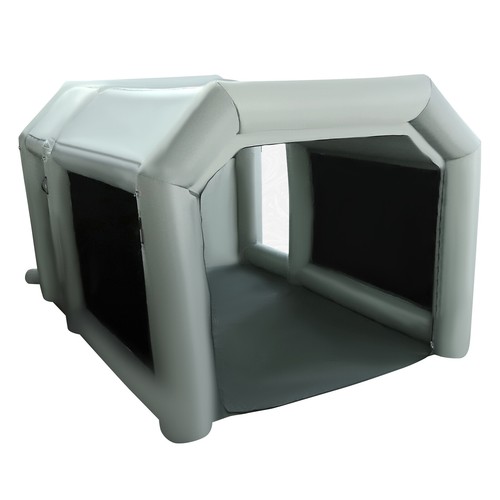 Inflatable Spray Booth Car Paint Tent 13.78*9.84*8.20ft Filter System 2 Blowers - Picture 4 of 14