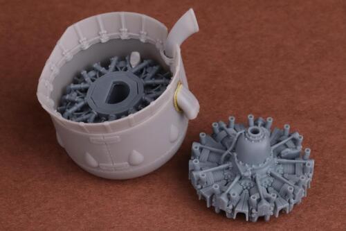 SBS 48096 1/48 Westland Lysander Mk.I/III engine and cowling set for Airfix - Picture 9 of 12