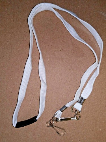 10 Premium Lanyard with Safety Breakaway Clasp & 2 Swivel J Hook - Picture 5 of 5