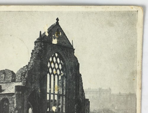 VINTAGE POSTCARD SCOTLAND EDINBURGH HOLYROOD ABBEY POSTED 1948 (#R2) - Picture 14 of 18