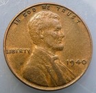 1940-P Lincoln Wheat Cent - Coin As Shown - Ships Free 10D