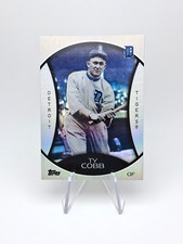 2010 Topps Wal-Mart Platinum Legends Chrome Refractor Ty Cobb #PC3
