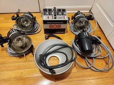 Norman P808 Power Pack W/4 Lamps Lighting Kit