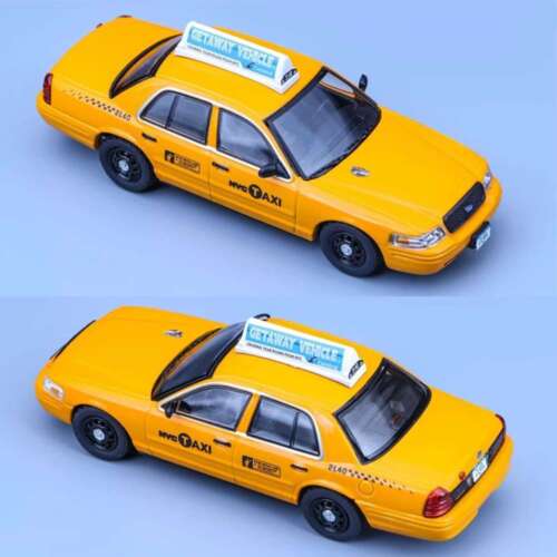 Rollin 1/64 Ford CV Victoria Crown Police Car NYPD/NYC Taxi Diecast Toys Gifts - Picture 5 of 5