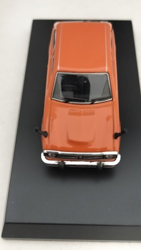 KYOSHO 1/64 Honda Civic RS Orange 1970s Diecast Model Car - Picture 11 of 13