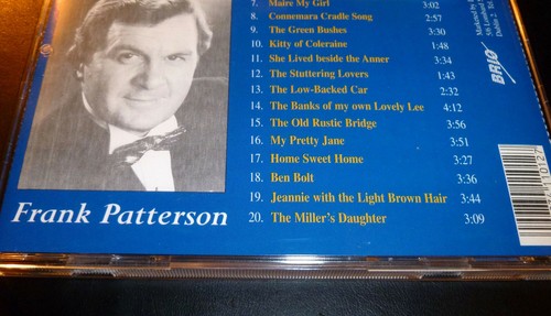 FRANK PATTERSON The Rose Of Tralee And Other Favourites CD 20-Tracks GREAT sryb - Picture 4 of 7