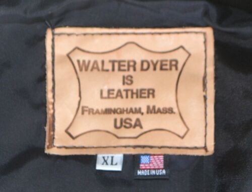 NEW! Walter Dyer Leather Ladies' Fringe Vest Black Size XL Made in USA! - Picture 4 of 7