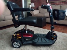 Pride Mobility Go-Go Elite Traveller 3 Wheel Mobility Scooter-Red/Blue Brand New