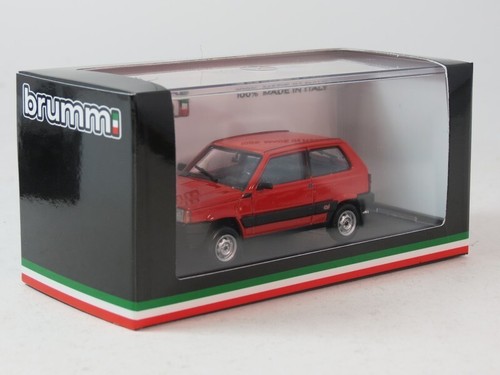 Brumm Fiat Panda 4X4 Supernova Rojo Siam 1986 1/43 R613-03 2025 - Imagen 4 de 6