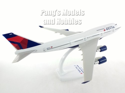 Boeing 747-400 747 Delta Airlines modelo a escala 1/200 por Flight Miniatures - Imagen 11 de 11