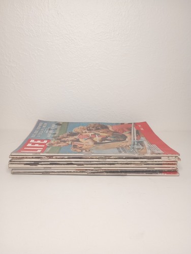 Vintage Lot of 8 - 1950's LIFE Magazines Great Vintage ADS - Picture 5 of 5
