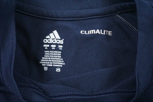 Adidas MLS Los Angeles LA Galaxy Training Climalite Shirt XL Blue soccer EUC - Picture 5 of 5