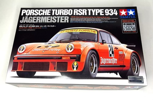 Tamiya 1/24 Porsche 934 Jaegermeister Modellauto Bausatz Vintage Neu
