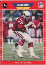 1989 Pro Set Dan Dierdorf ABC #1