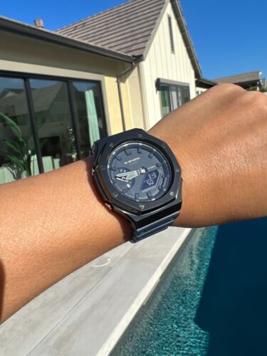 GA2110ET-2A Casioak AP Royal Oak Blue Version Custom Made Black G