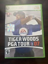 Tiger Woods PGA Tour 07 Microsoft (XBOX 360) Complete Game,Case, Manual FastShip