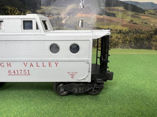 Nice Lionel Original Postwar #6417-50 Lehigh Valley Caboose in Gray! - Picture 2 of 19