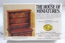 VINTAGE HOUSE OF MINIATURES KIT #40051 CUPBOARD TOP DOLLHOUSE 1:12 SCALE RARE!