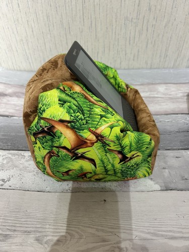 Dinosaur - iPad Pro, iPad, tablet XL cushion Beanbag stand holder fits - Picture 9 of 11
