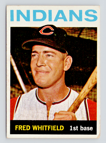 1964 Topps Karte, #367 Fred Whitfield, Cleveland Indians