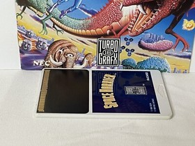 Space Harrier (TurboGrafx-16, 1988) HuCARD & Manual Only - Cleaned Tested